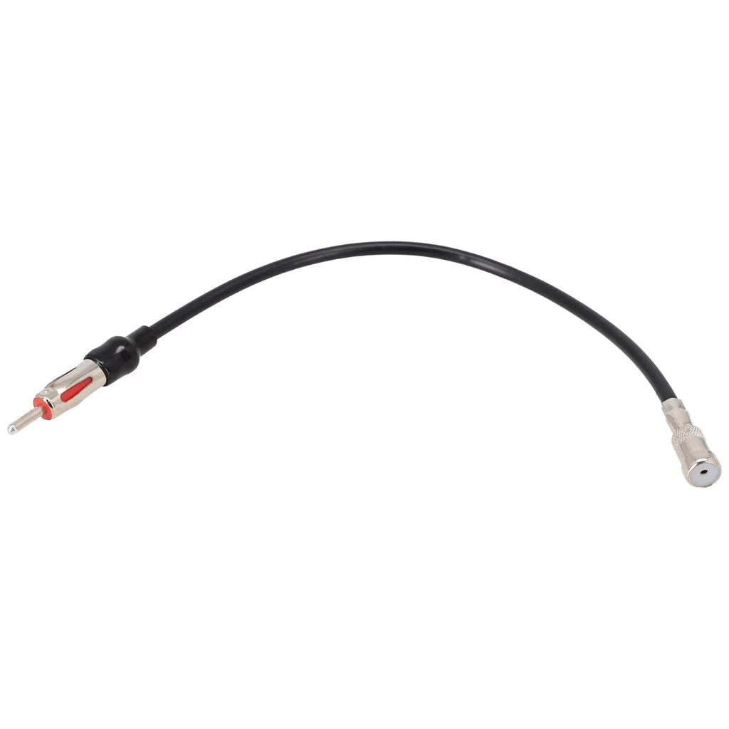 1 X Car Stereo Antenna Adapter ISO To DIN Cable Truck Player Stereo Antenna Adapter Radio Converter Cable FM AM Radio Tools