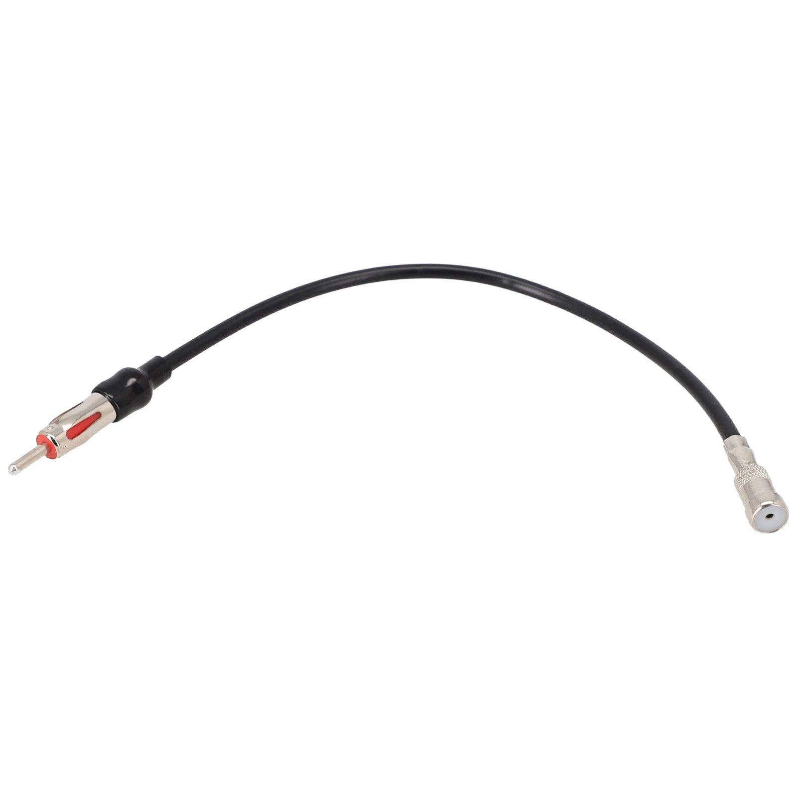 1 X Car Stereo Antenna Adapter ISO To DIN Cable Truck Player Stereo Antenna Adapter Radio Converter Cable FM AM Radio Tools