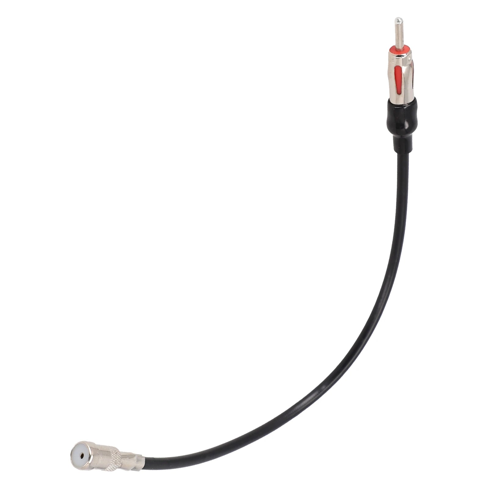 1 X Car Stereo Antenna Adapter ISO To DIN Cable Truck Player Stereo Antenna Adapter Radio Converter Cable FM AM Radio Tools