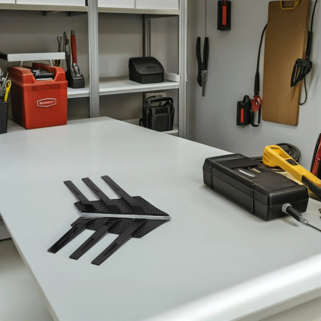 1 Pair Car Rear Window Side Spoiler Universal Rear Window Side Decoration Splitter Improves Driving Stability Aerodynamic