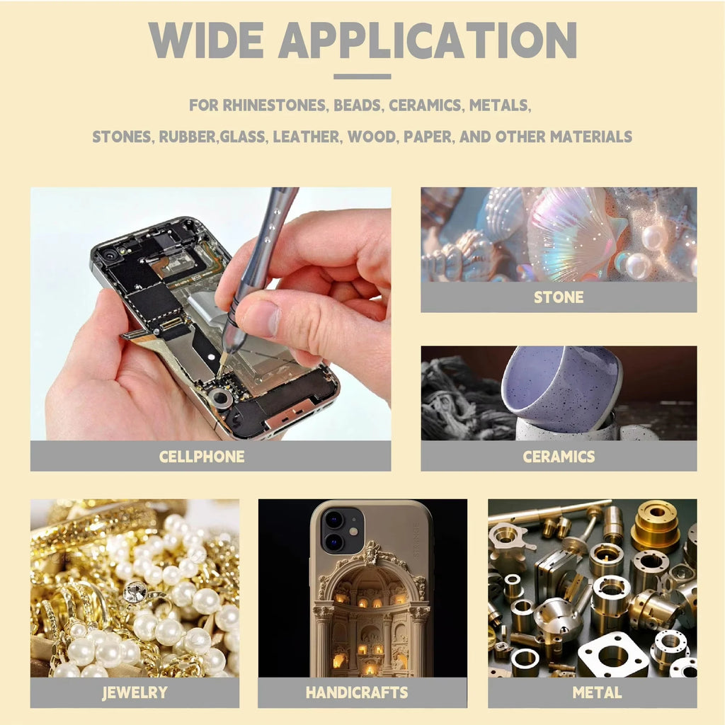 1/5Pcs B7000 T-7000 Super Glue Mobile Phone Screen Repair Adhesive Diamond Jewelry DIY Tools Kit - Glass Glue Repair Point