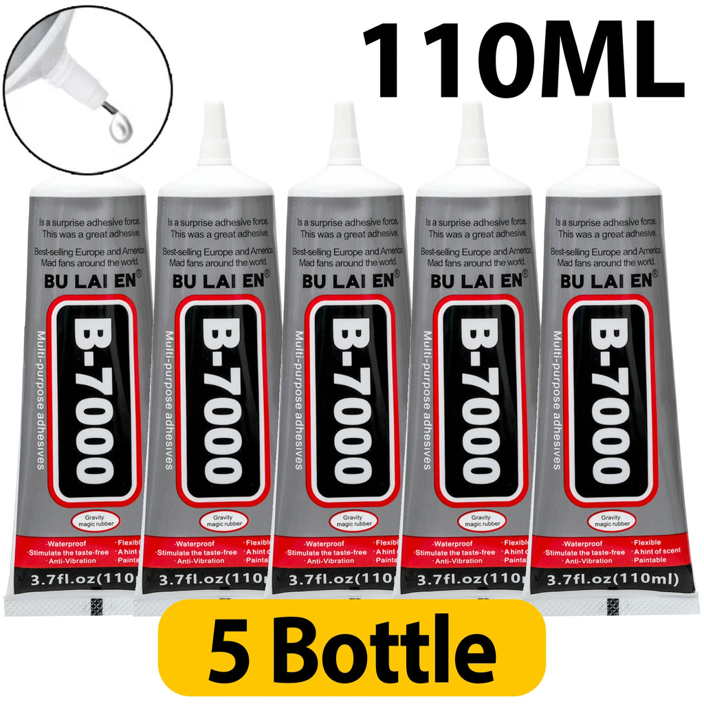 1/5Pcs B7000 T-7000 Super Glue Mobile Phone Screen Repair Adhesive Diamond Jewelry DIY Tools Kit - Glass Glue Repair Point