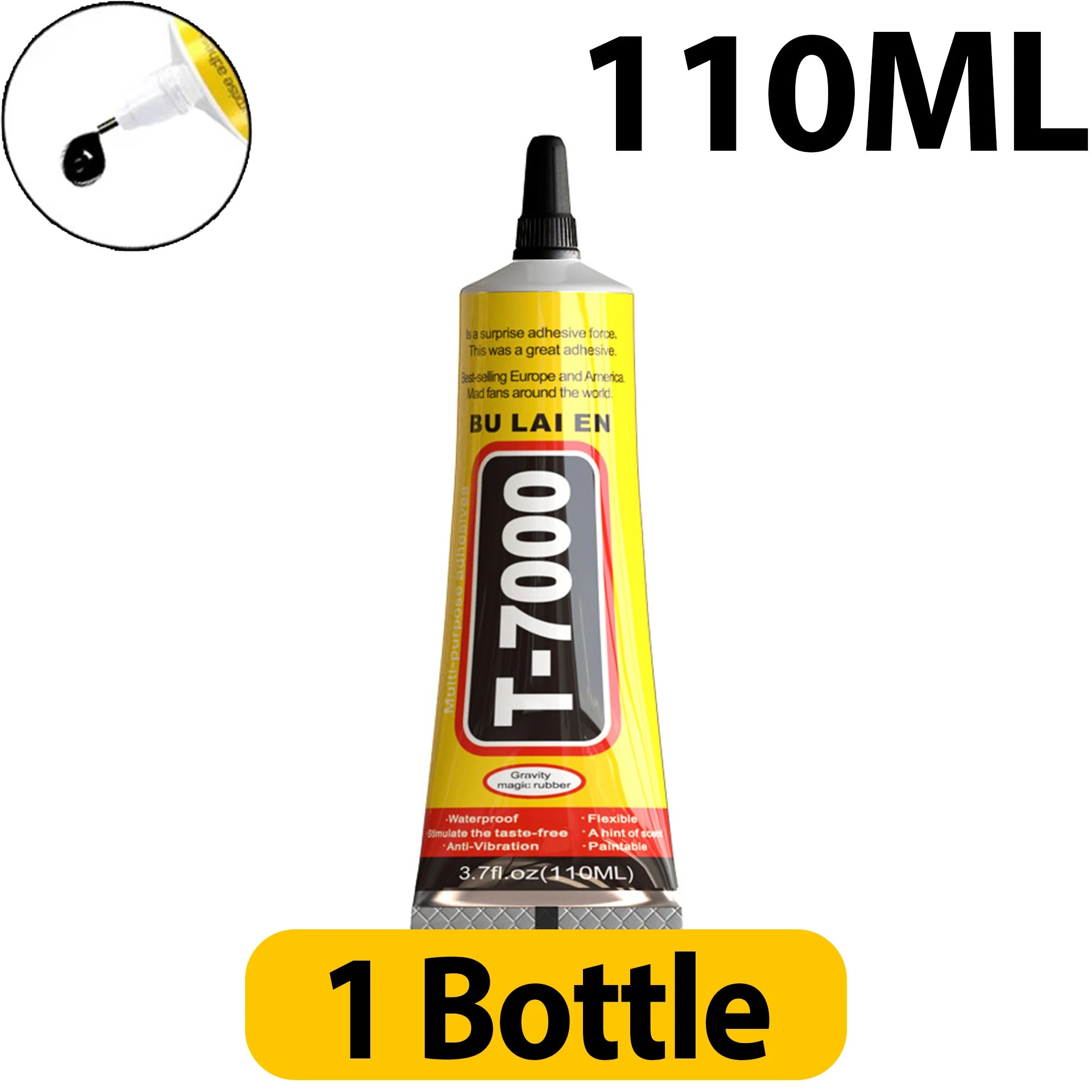 1/5Pcs B7000 T-7000 Super Glue Mobile Phone Screen Repair Adhesive Diamond Jewelry DIY Tools Kit - Glass Glue Repair Point